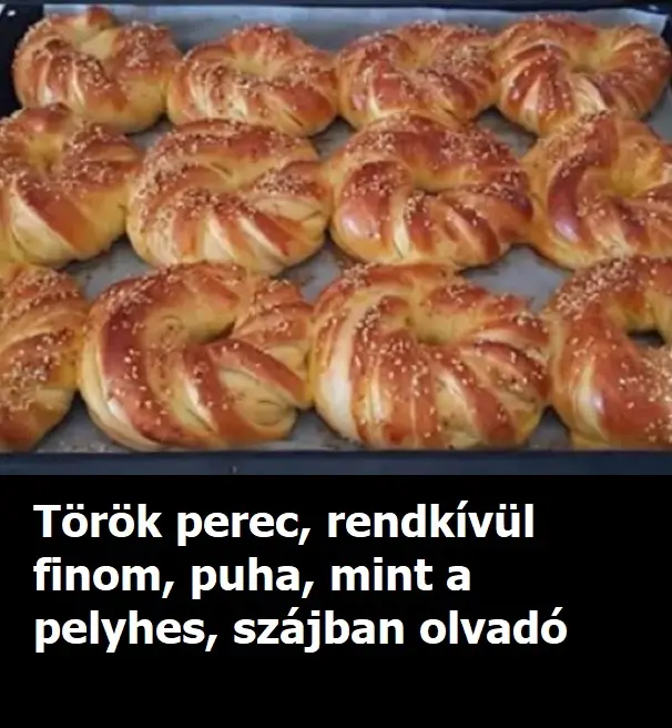Torok Perec Rendkivul Finom Puha Mint A Pelyhes Szajban Olvado